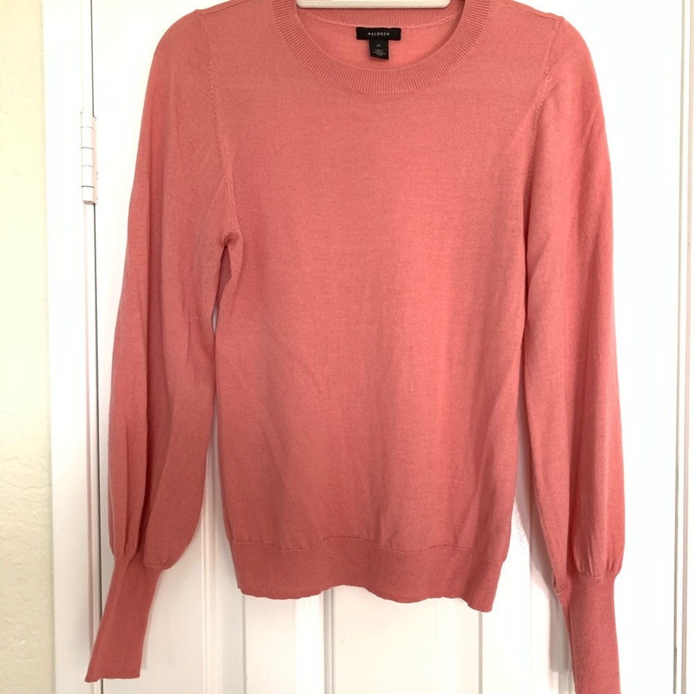Halogen Crewneck Pink Sweater